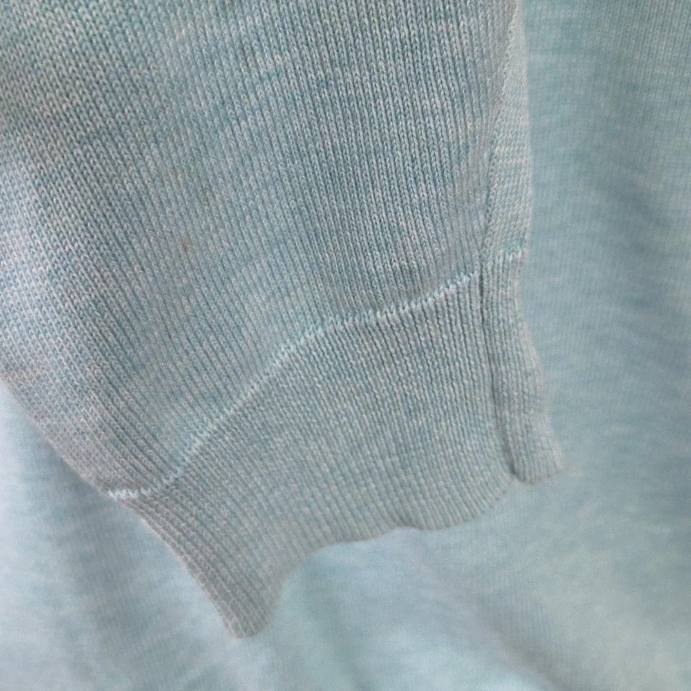 Vineyard Vines Men's Aqua Zip-Up Sweater